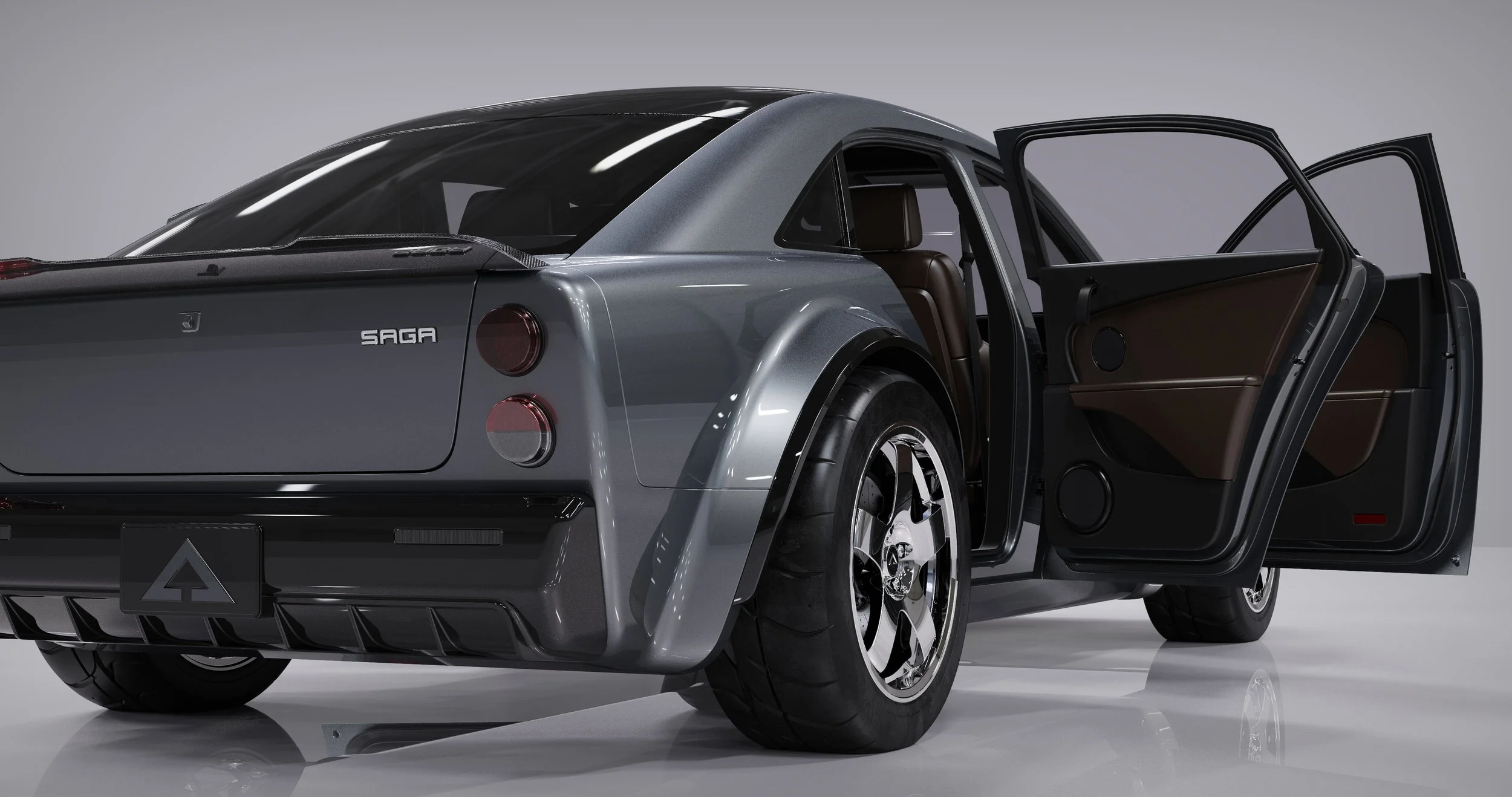 Alpha Motor — Saga Electric Sedan Unveiled At La Autoshow The